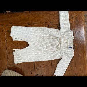 Janie and Jack white girls onesie